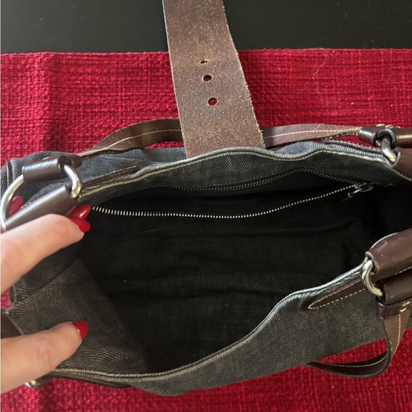 Prada Jean, denim shoulder bag - Picture 3 of 5
